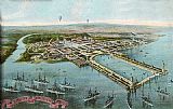 Illustration of Jamestown Exposition, Virginia by Norman Parkinson